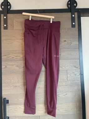 Bench Burgundy Drawstring Joggers